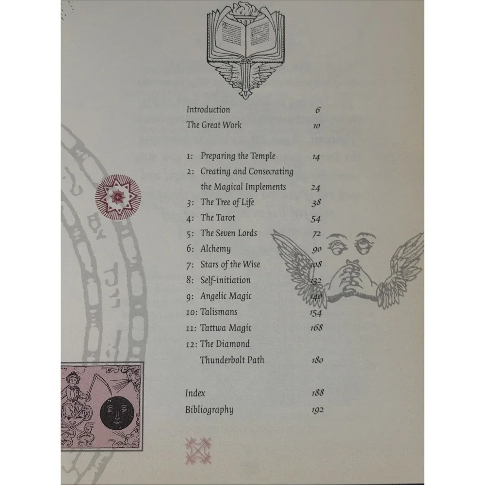 The Secrets of High Magic by FRANCIS MELVILLE  1st EDITION  2002 Leather Ribbon